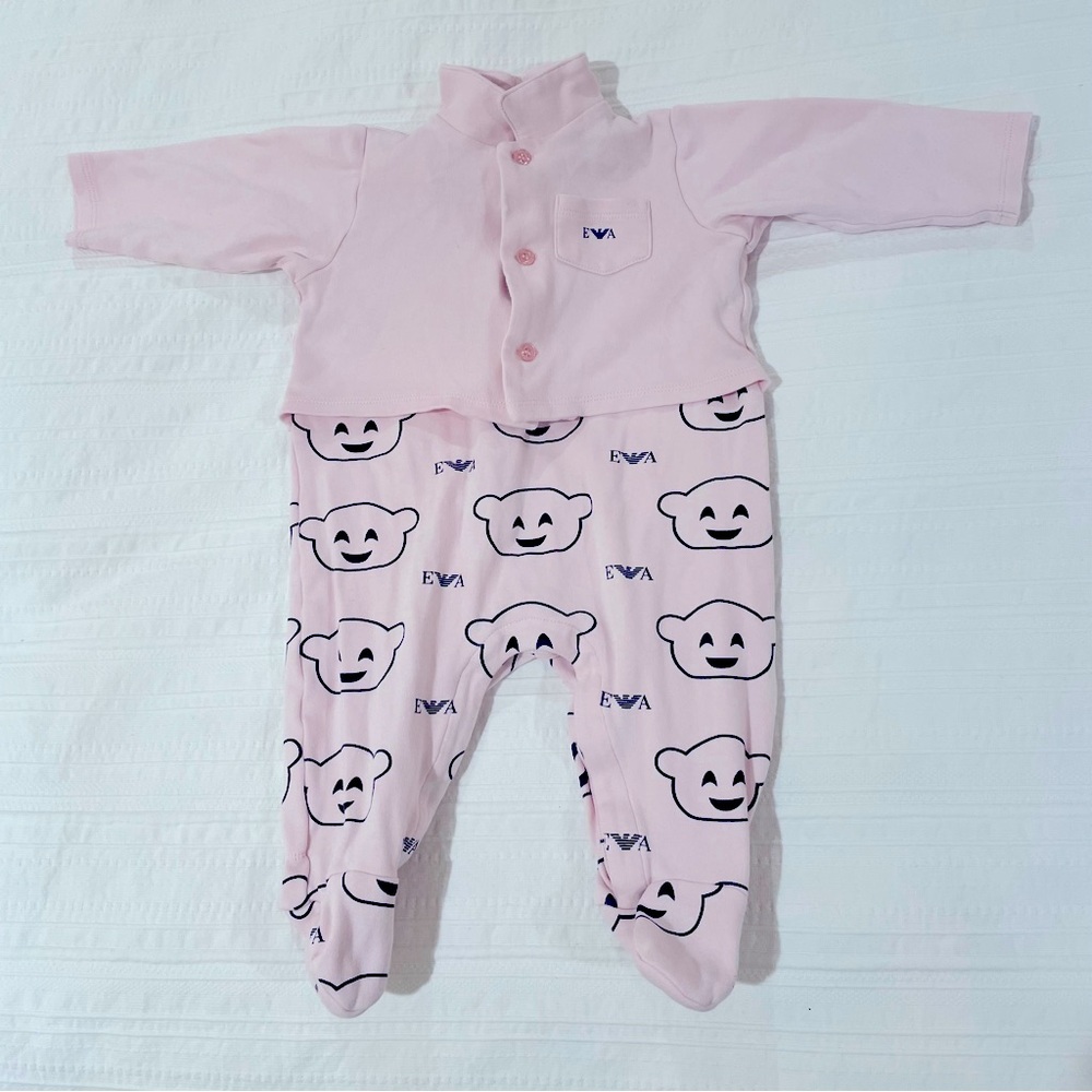 Emporio Armani onesie with jacket, perfect condition